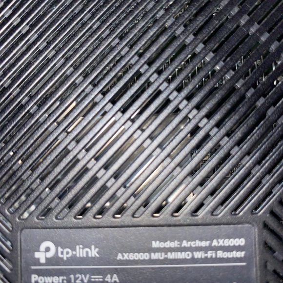 TP-Link AX6000 WiFi 6 Router Wireless 8-Stream Gaming Router 1.8GHz QuadCore CPU - Picture 2 of 2